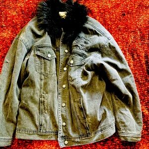 American eagle coat black xl women’s
